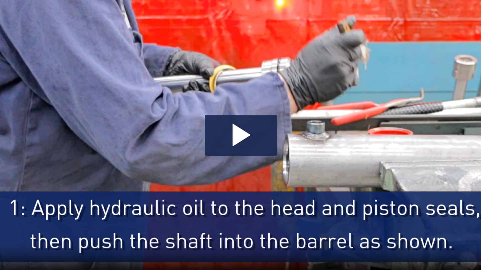 Cylinder Disassembly Motus Hydraulics